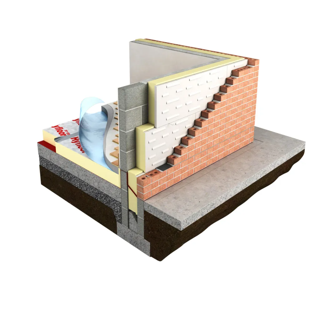 100mm Unilin (Xtratherm) CavityTherm CT/PIR Full Fill Cavity Board - per board