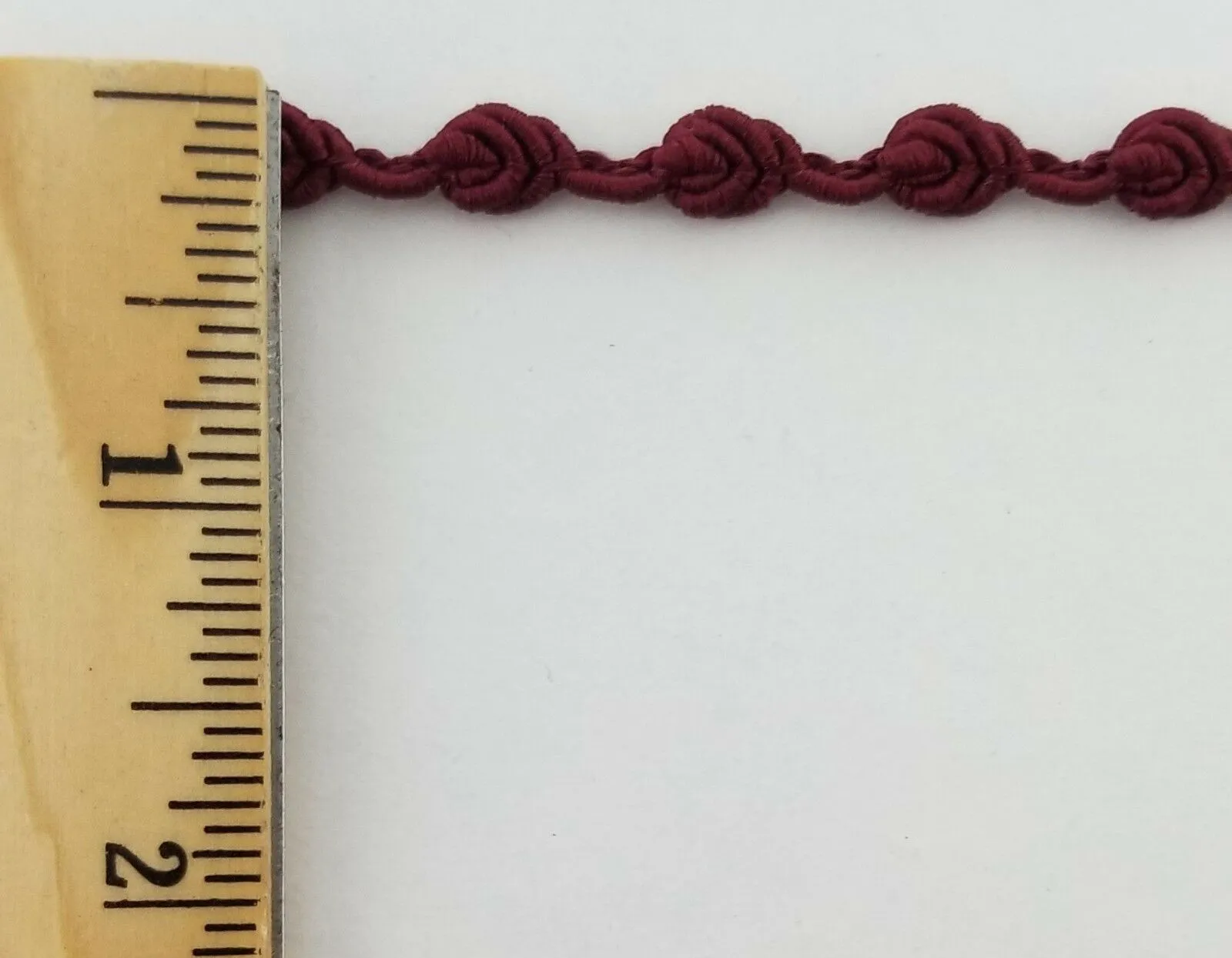 1/4" Rosebud Gimp Braid Trim - 15 Yards - Many Colors Available! MADE IN USA!