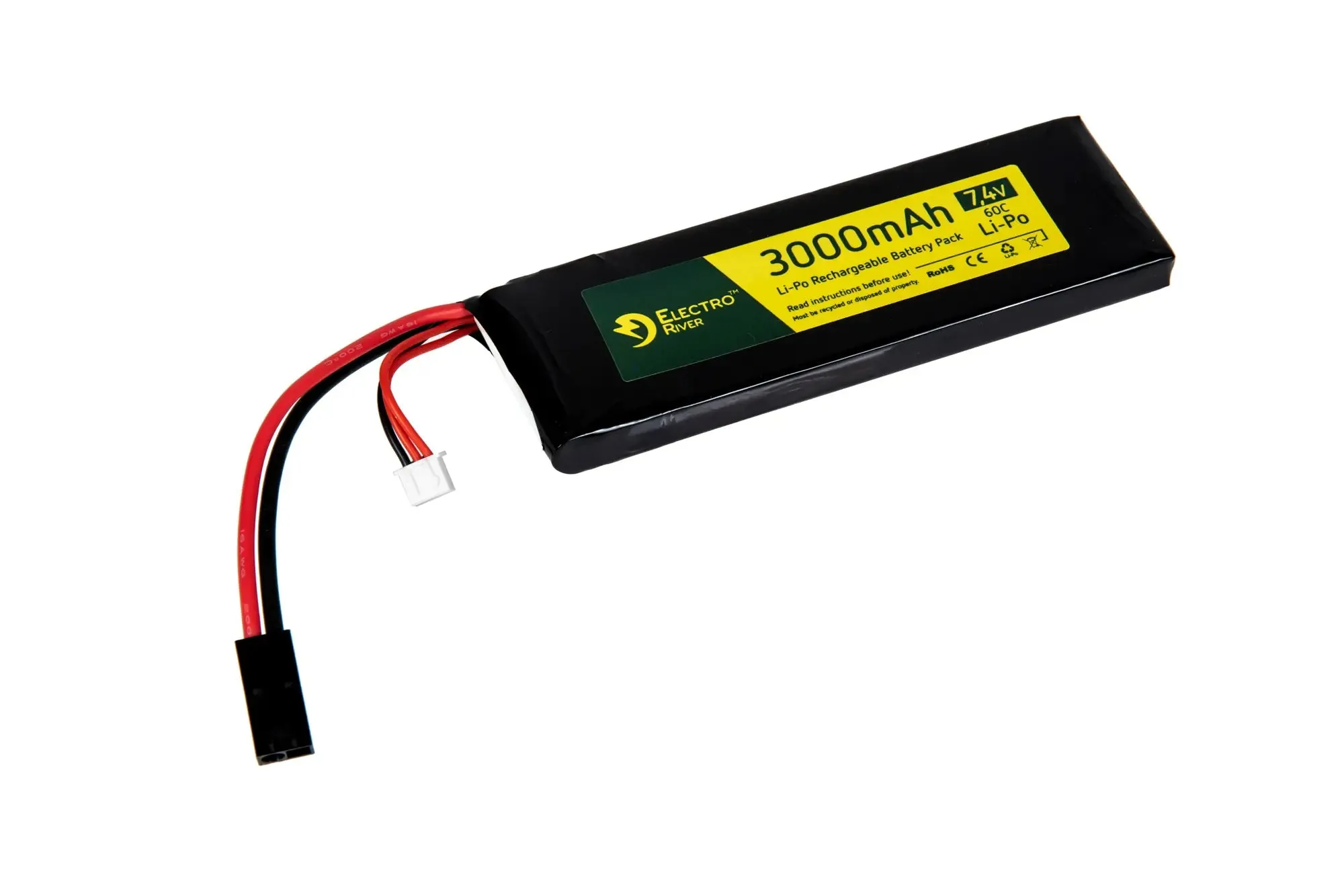 3000mah 7.4V mini Tamiya