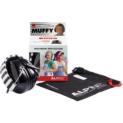 ALPINE MUFFY boys earmuffs black