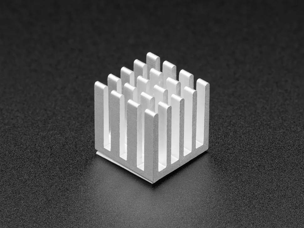 Aluminum Heat Sink for Raspberry Pi 3 - 15 x 15 x 15mm