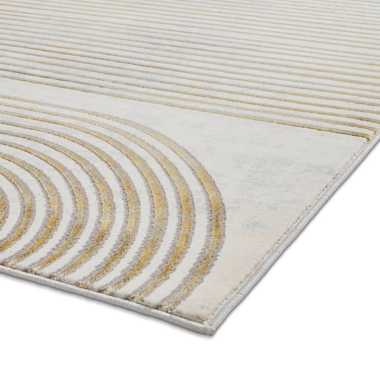 Apollo 2683 Grey/Gold Rug