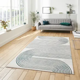 Apollo 2683 Grey/Green Rug