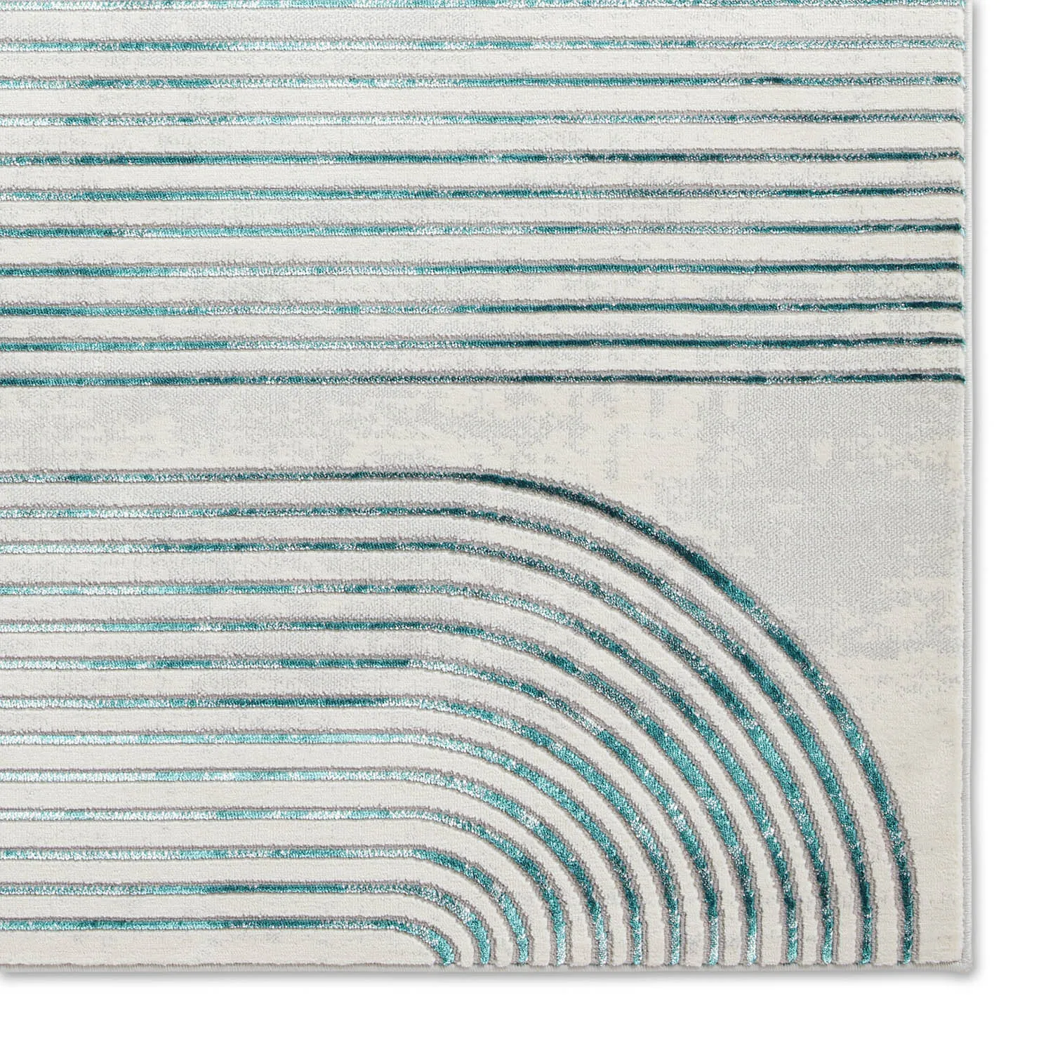 Apollo 2683 Grey/Green Rug