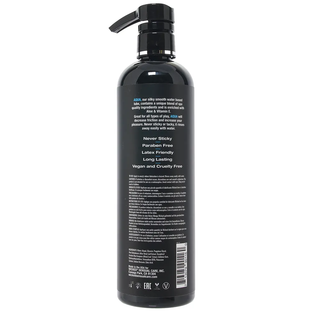 Aqua Lube 473ml/16oz in Fragrance Free