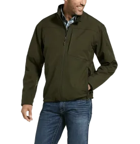 Ariat Men's Vernon 2.0 Stretch Softshell Brine Olive Jacket