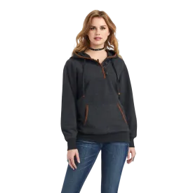 Ariat Women's Heather Charcoal Real Elevated Hoodie