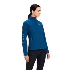 Ariat Women's New Team Softshell Night Sky Blanket Jacket