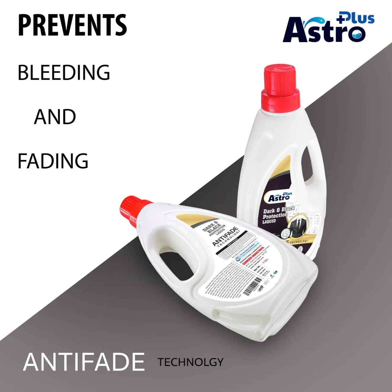 Astro Plus Dark & Black Protection Liquid Antifade Technology Classic Liquid Detergent Classic Liquid Detergent