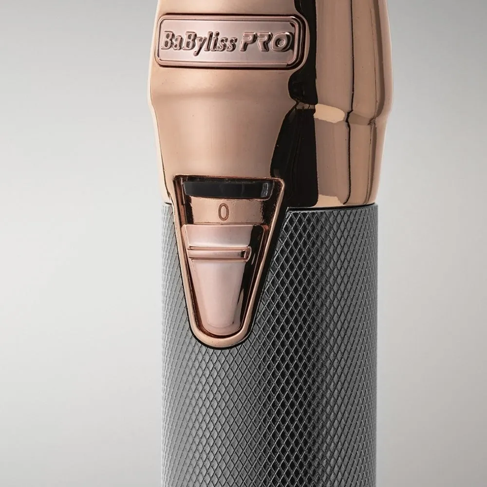 BaBylissPRO Rose Gold Cordless Super Motor Skeleton Trimmer