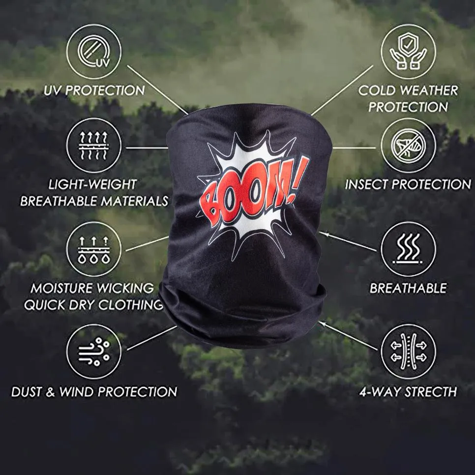 Bandana Face Mask - Boom (Available online only)