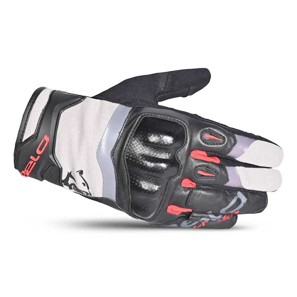 BELA - Daring  Winter Racing Gloves - Black Grey Red