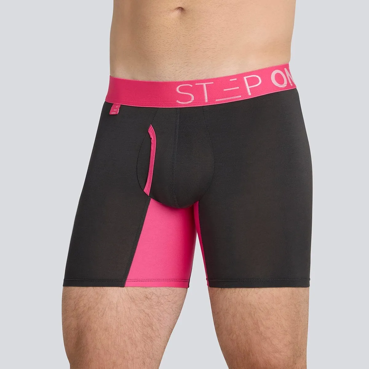 Boxer Brief Fly - Dark Rose