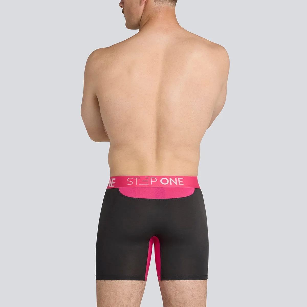 Boxer Brief Fly - Dark Rose