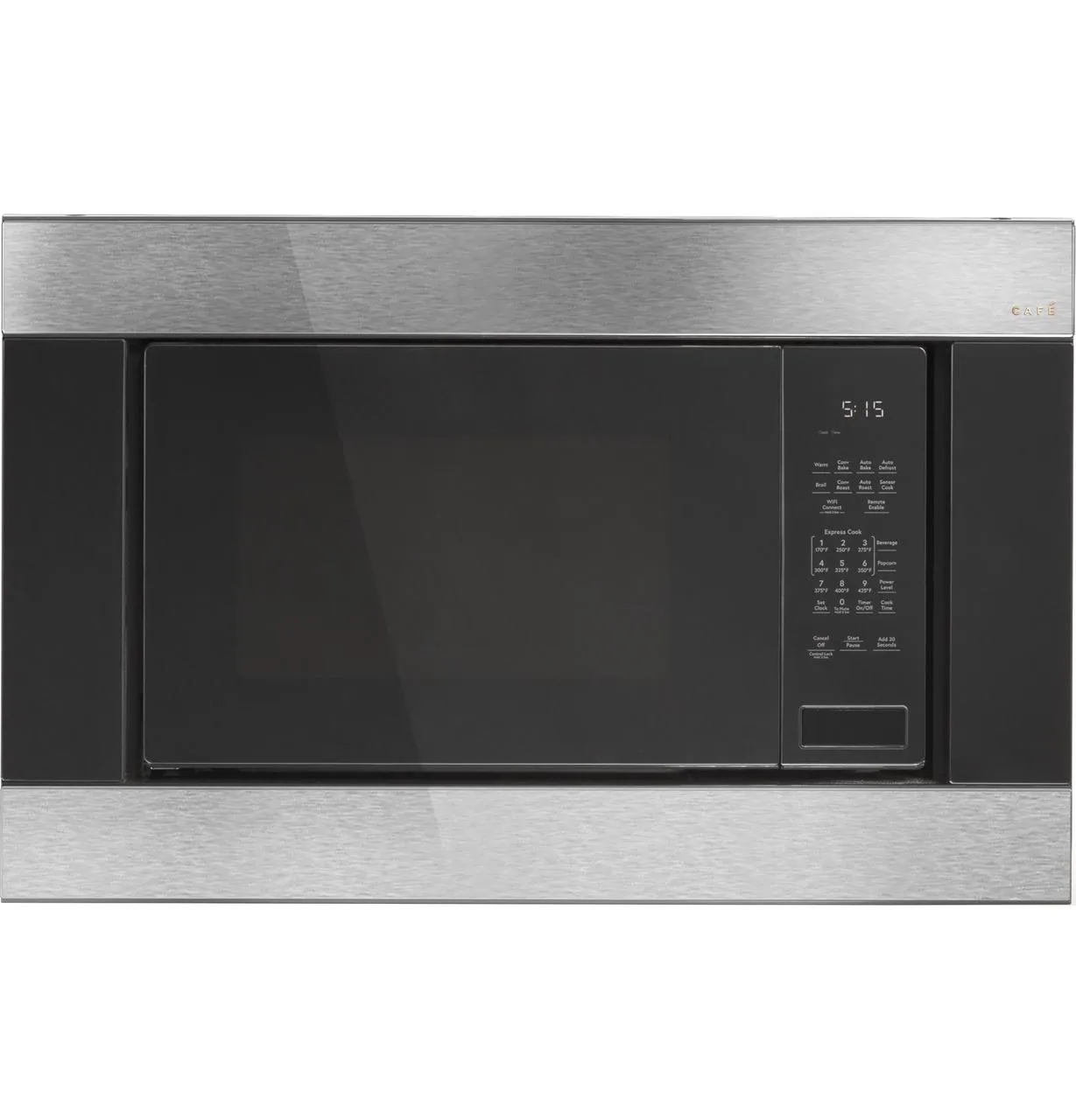 Caf(eback)™ 1.5 Cu. Ft. Smart Countertop Convection/Microwave Oven in Platinum Glass