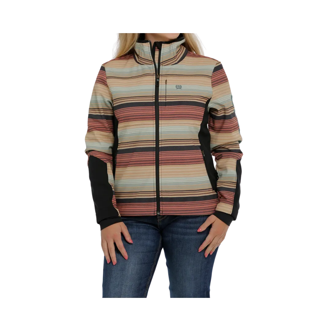 Cinch Women's Bonded Striped Jacket