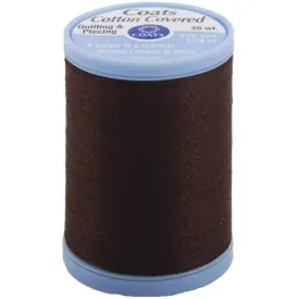 Coats Cotton Covered Quilting & Piecing Thread 250yds Chona Brown