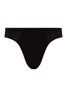 Cotton Sporty Cotton Low Rise Brief | Black 73501-199