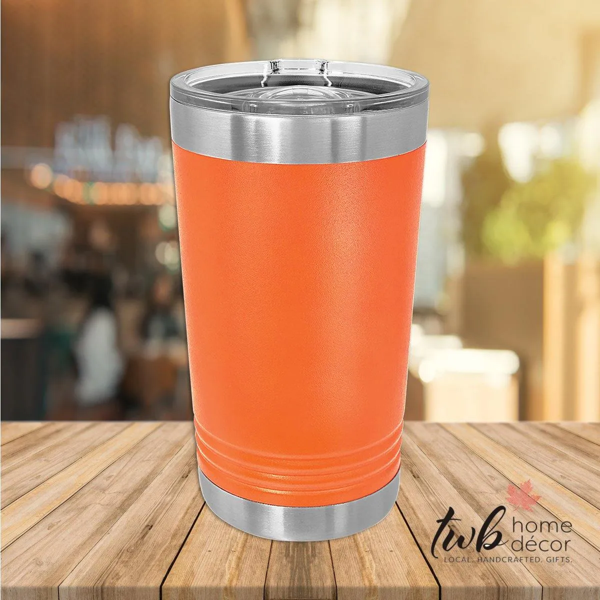 CUSTOM 16oz Pint Thermal - slider lid