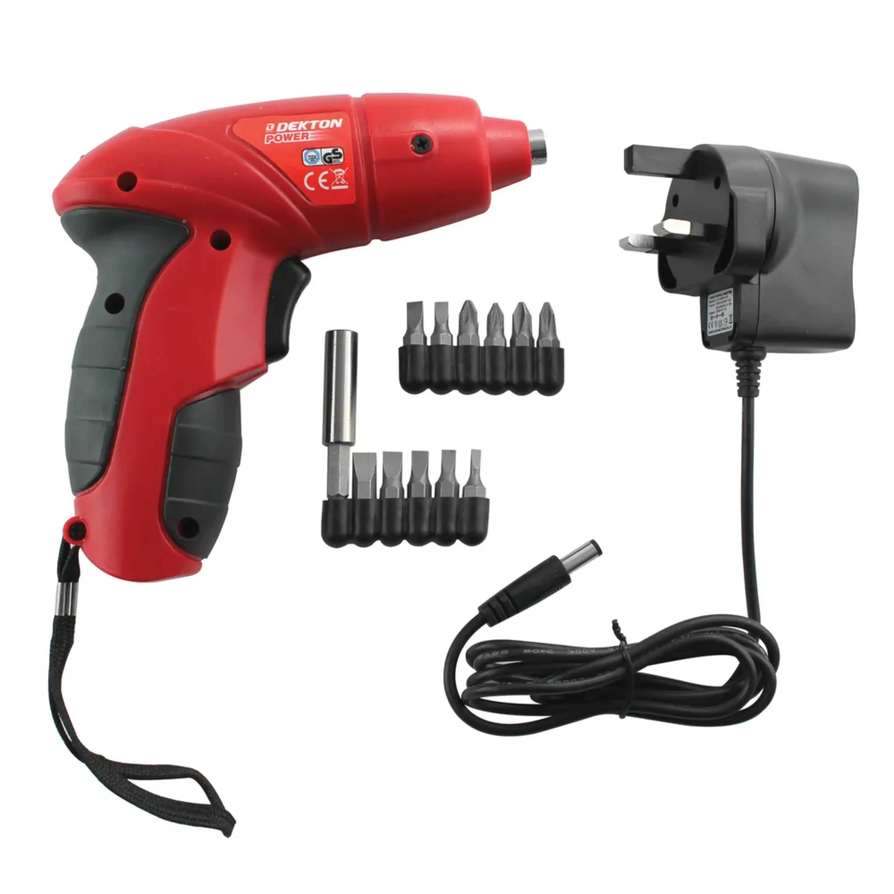 DEKTON POWER 3.6V Li-Ion Cordless Screwdriver Kit - 13PC