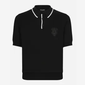 Dolce & Gabbana DG logo Embroidery Cotton Polo Shirt