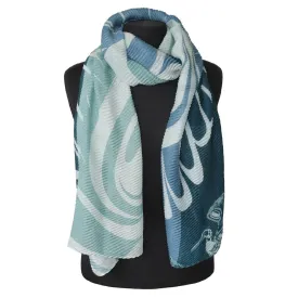 Eco Scarf - Blue Heron by Paul Windsor