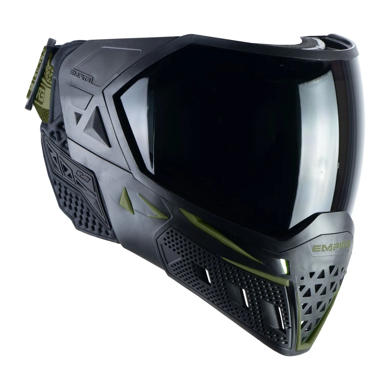 Empire EVS Enhanced Vision System Goggle - Black/Olive - includes 2 lenses