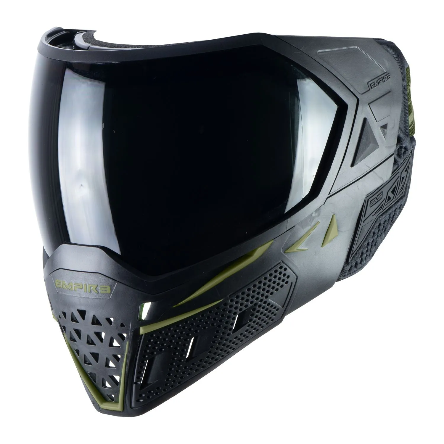 Empire EVS Enhanced Vision System Goggle - Black/Olive - includes 2 lenses