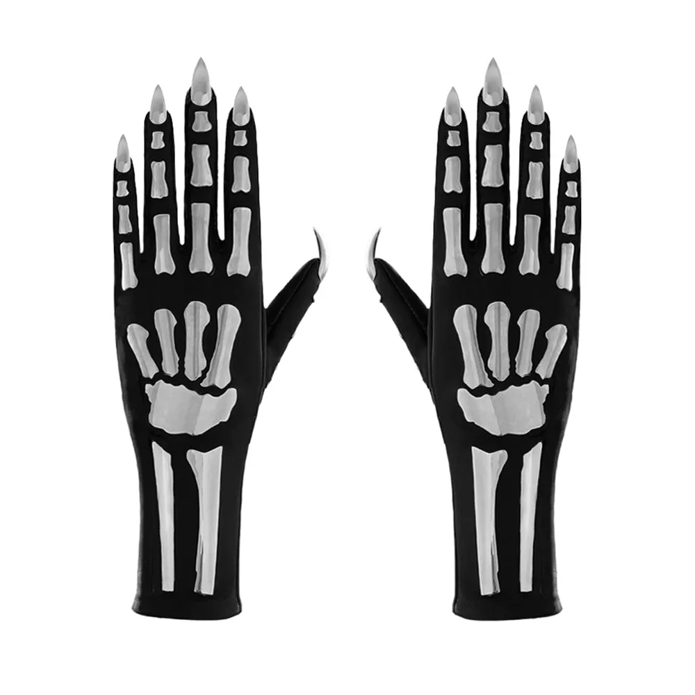 EXTENDED METAL BONES NAIL GLOVES