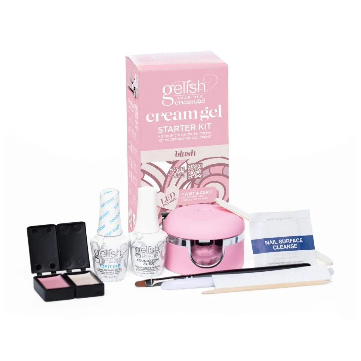 Gelish Cream Gel Blush Starter Kit