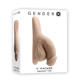 Gender X 4'' PACKER - Light - Flesh 10 cm Packer