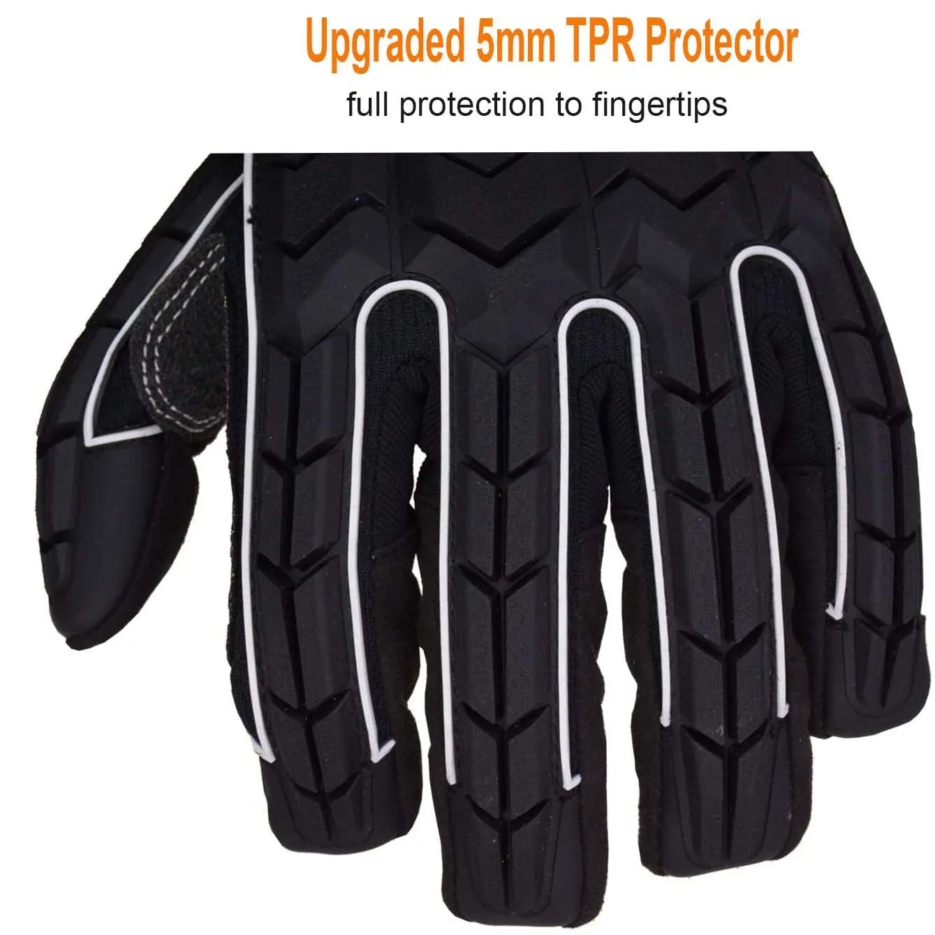 Handlandy Heavy Duty Gloves Anti Vibration TPR Impact H6354252