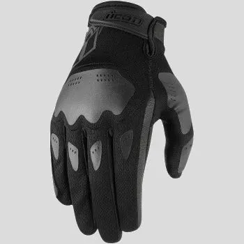 Icon Hooligan Gloves - Black