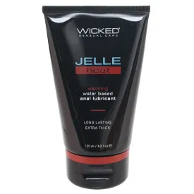 Jelle Heat Warming Anal Lube in 4oz/120ml