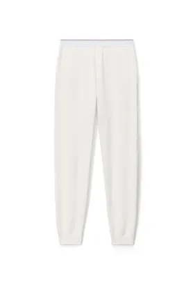 JOGGER | WHITE COTTON WAFFLE  | AW