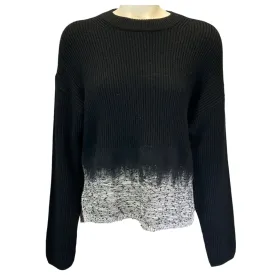 Joseph Black / Ivory Needle Punch Tweed Sweater