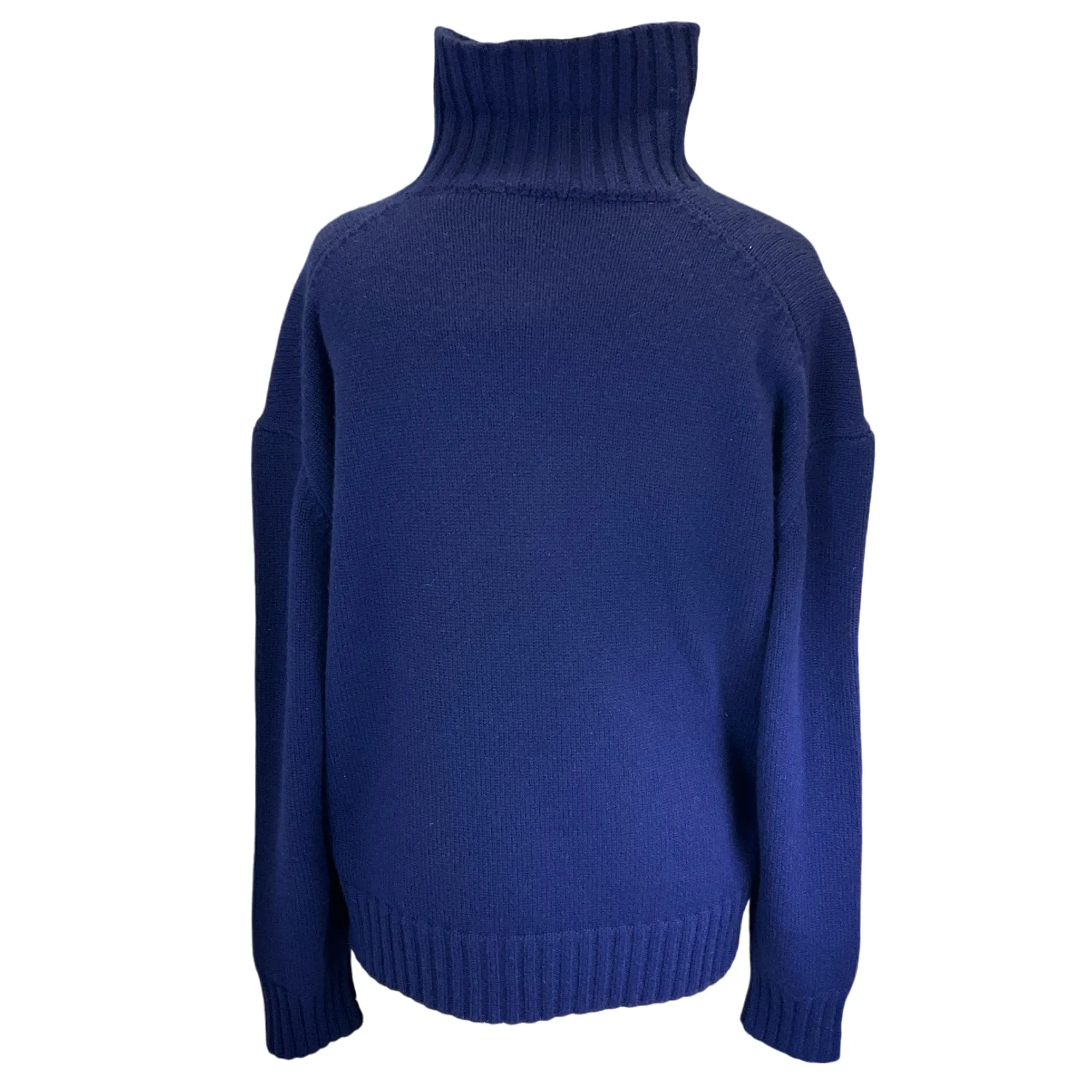 Lanvin Majorelle Blue High Neck Jumper