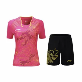 Li Ning Womens Olympic Shirt   Shorts