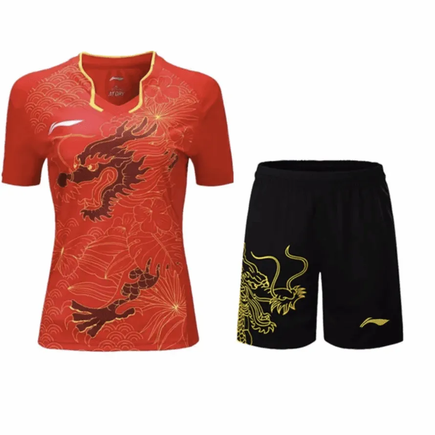 Li Ning Womens Olympic Shirt   Shorts