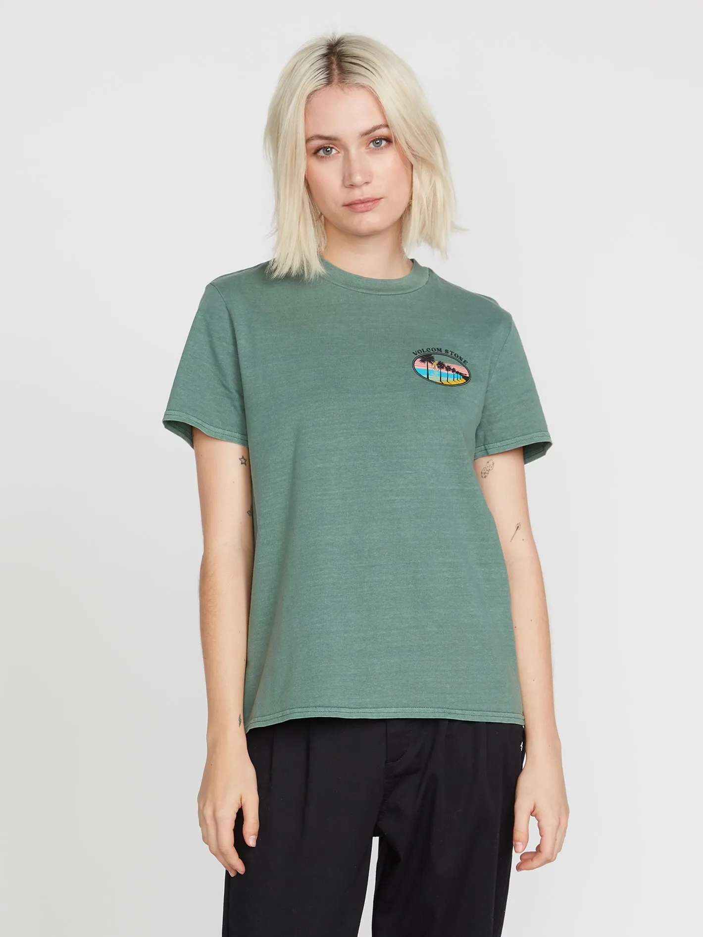 Lock It Up Short Sleeve Tee - Dark Pine