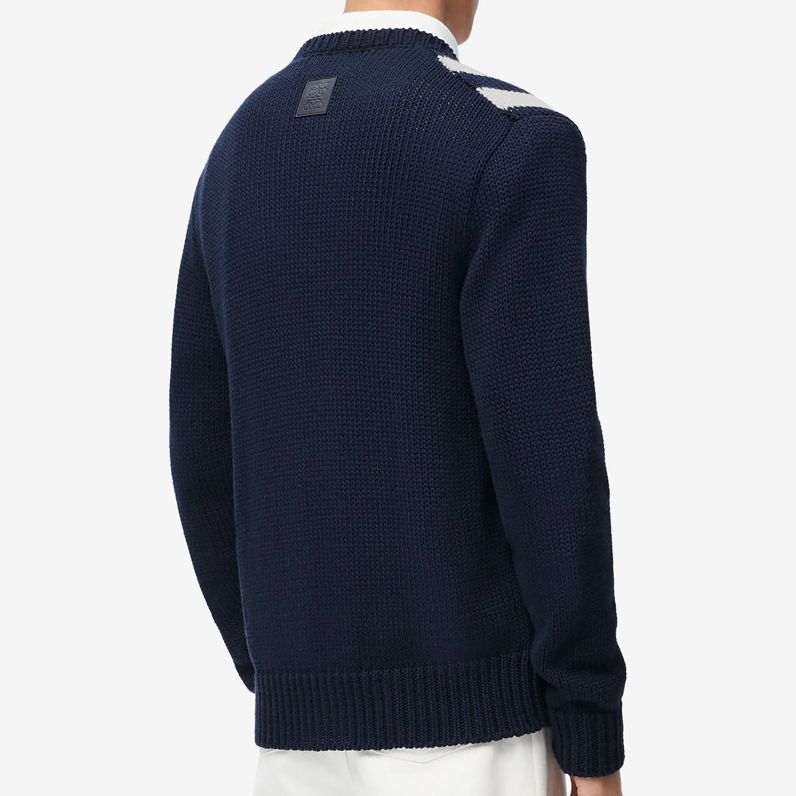 Loewe Premium Cotton-Wool Blend Cardigan for Unisex