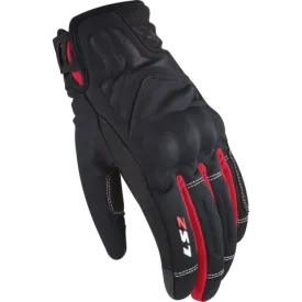 Ls2 Jet 2 Lady Gloves Black Red