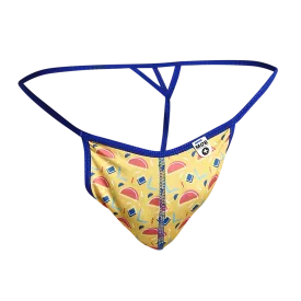 Male Basics MOB Men's Hipster T-Back Thong Print Radiance