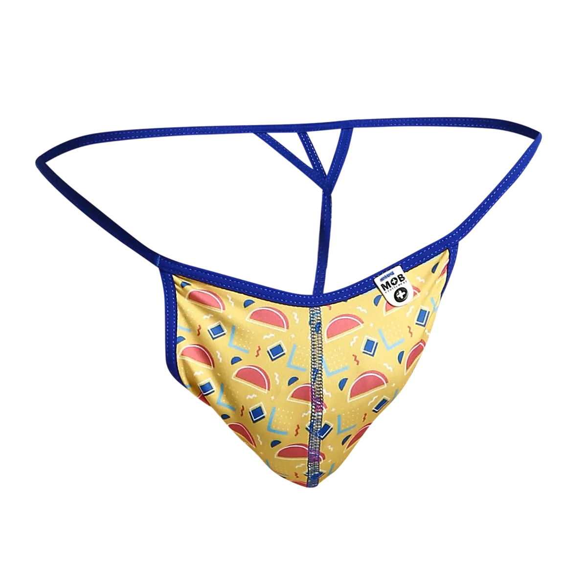 Male Basics MOB Men's Hipster T-Back Thong Print Radiance