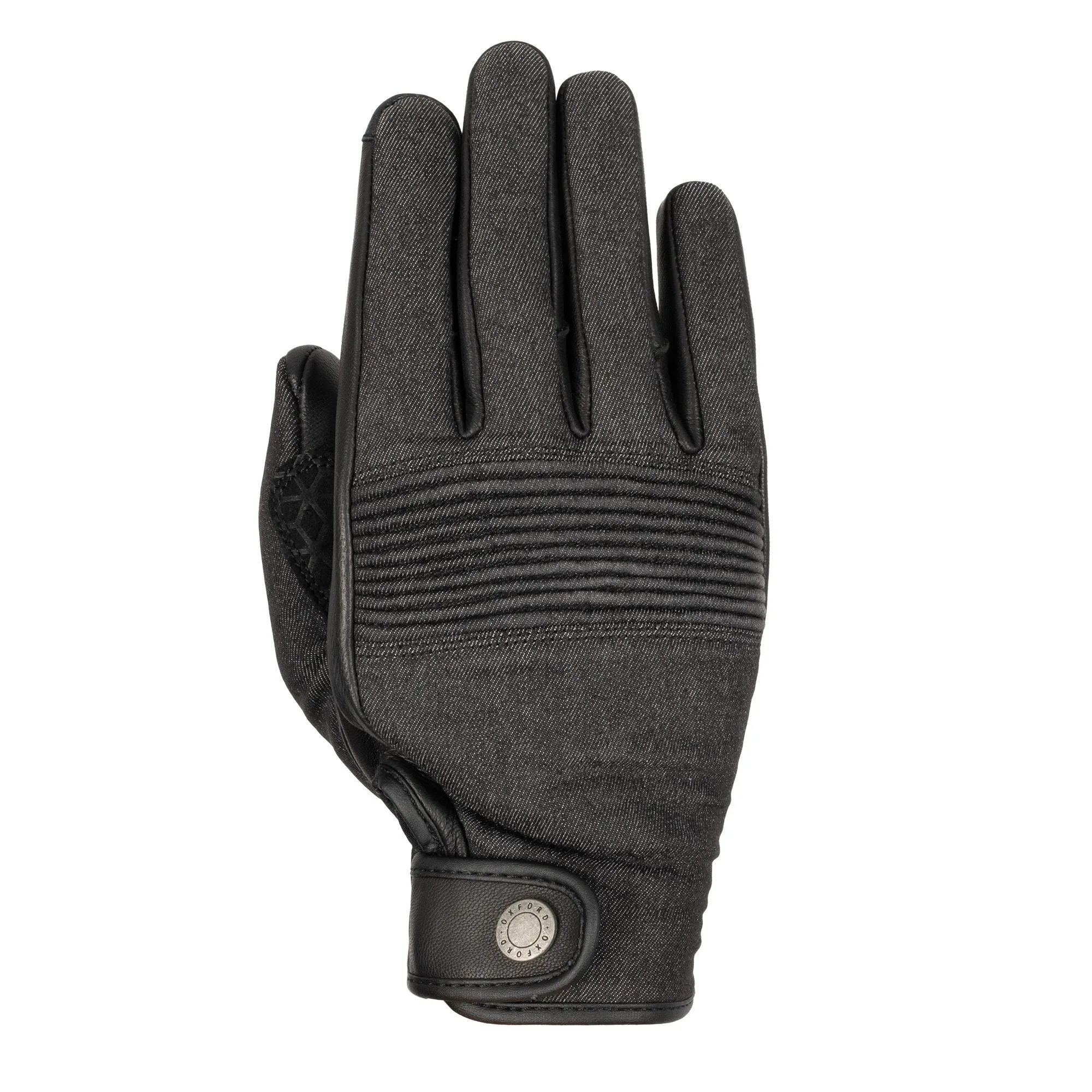 Oxford Kickback Men Motorcycle Glove Charcoal Grey