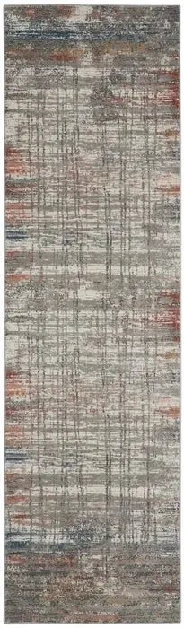 Rustic Textures RUS12 Grey/Multi Rug