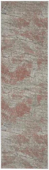 Rustic Textures RUS15 Light Grey/Rust Rug