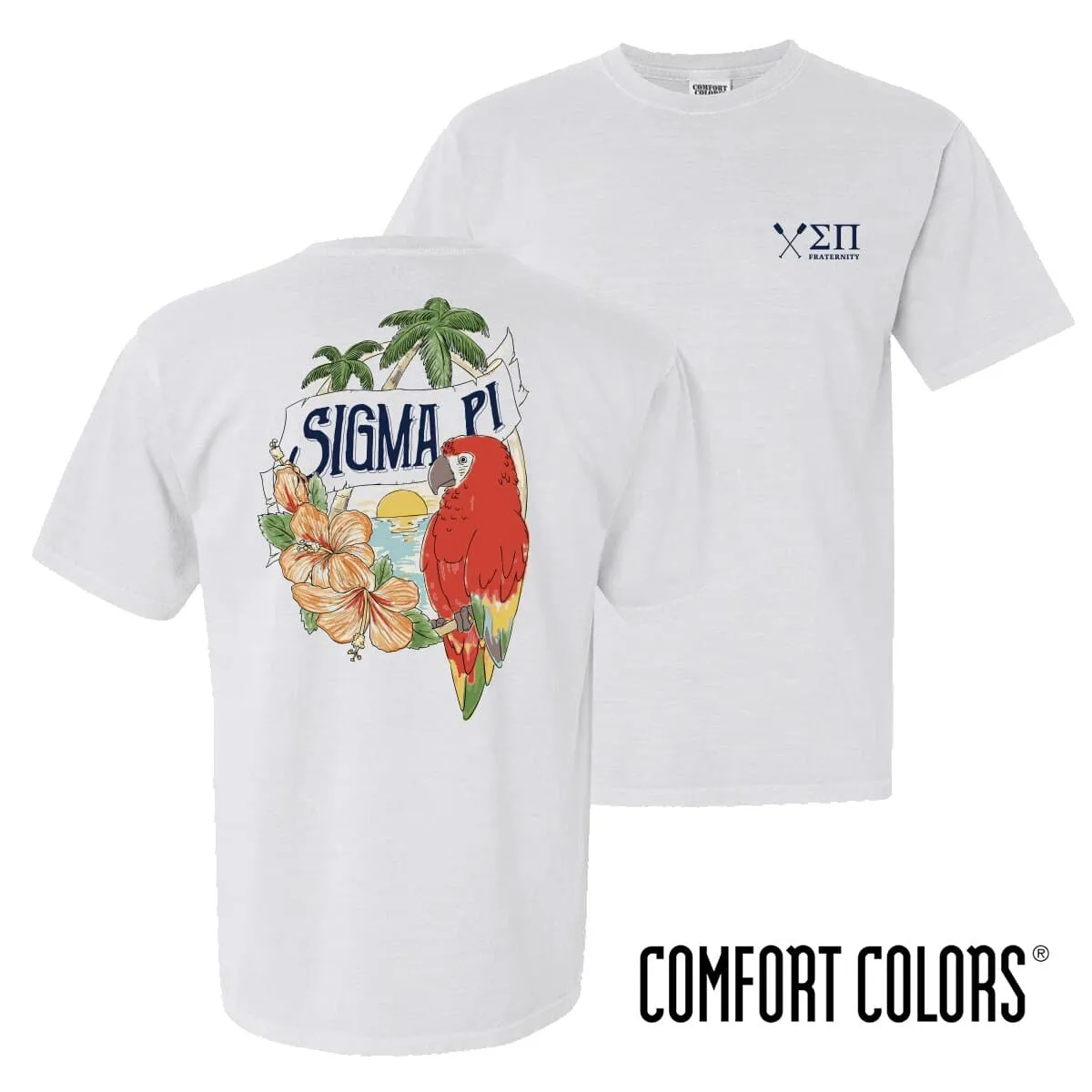 Sigma Pi Comfort Colors Tropical Tee