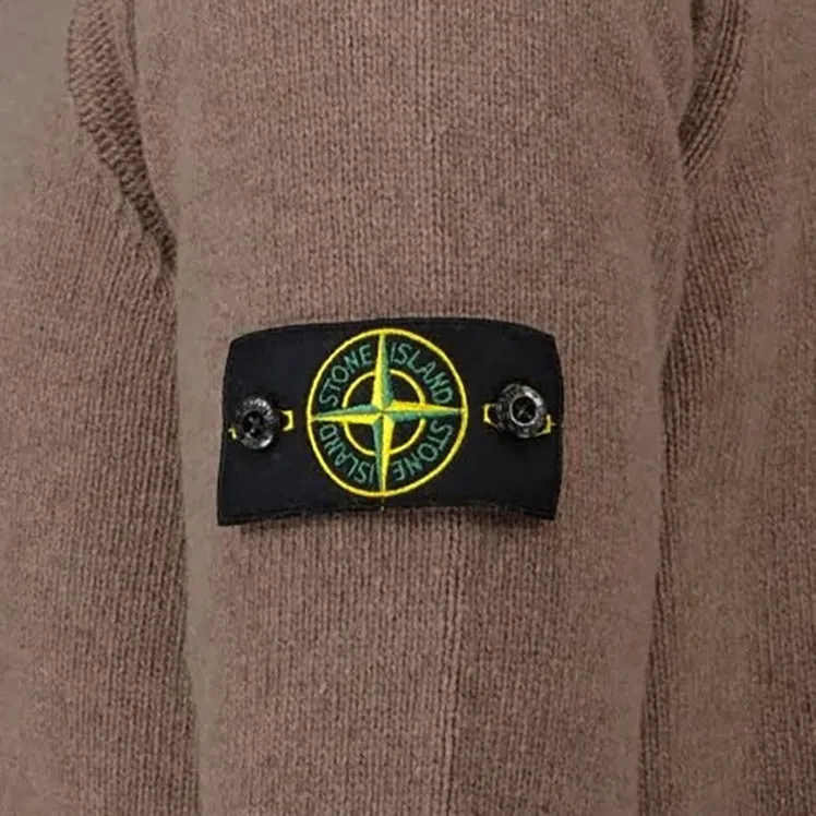 Stone Island High Neck Cardigan