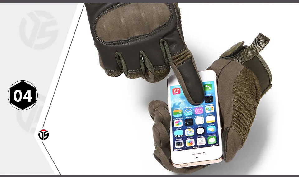 Touch Screen Hard Knuckle Gloves